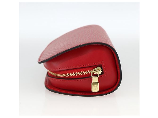 LOUIS VUITTON Pochette Dauphine PM Epi Rosso Castigliano M48447 LV Auth BA11348 - vista 3