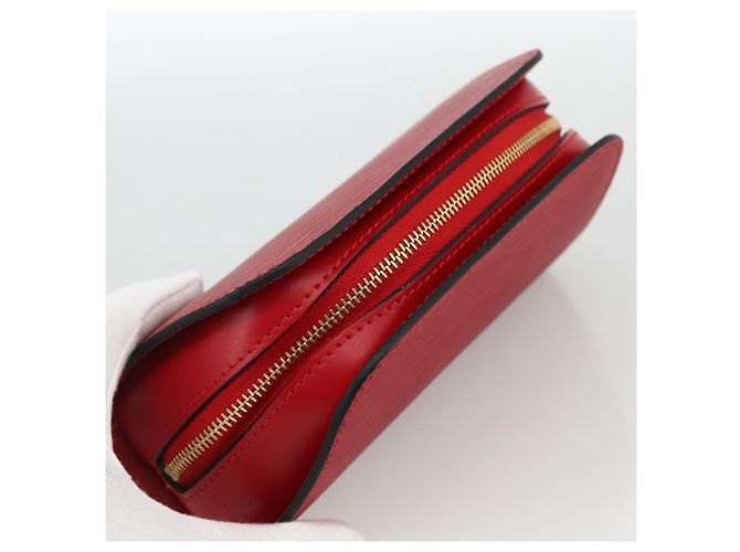 LOUIS VUITTON Pochette Dauphine PM Epi Rosso Castigliano M48447 LV Auth BA11348 - vista 5