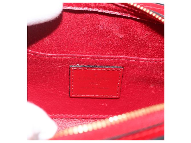 LOUIS VUITTON Pochette Dauphine PM Epi Rosso Castigliano M48447 LV Auth BA11348 - vista 9