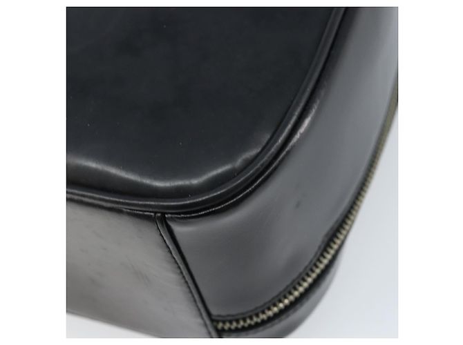 Borsa a Mano GUCCI Bamboo in pelle verniciata 2 in 1 Nero Argento Auth 172271 - vista 18