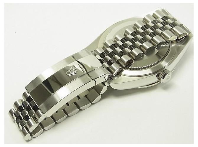 ROLEX Sky-Dweller Lunetta WG Bracciale Jubilee Blu Rif.326934 Uomo Argento - vista 10