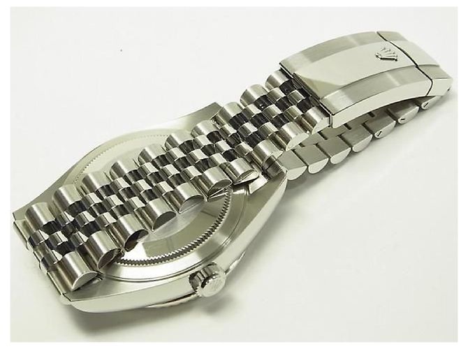 ROLEX Sky-Dweller Lunetta WG Bracciale Jubilee Blu Rif.326934 Uomo Argento - vista 11