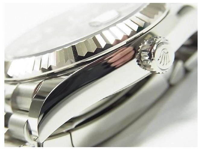 ROLEX Sky-Dweller Lunetta WG Bracciale Jubilee Blu Rif.326934 Uomo Argento - vista 6