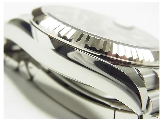 ROLEX Sky-Dweller Lunetta WG Bracciale Jubilee Blu Rif.326934 Uomo Argento - vista 9