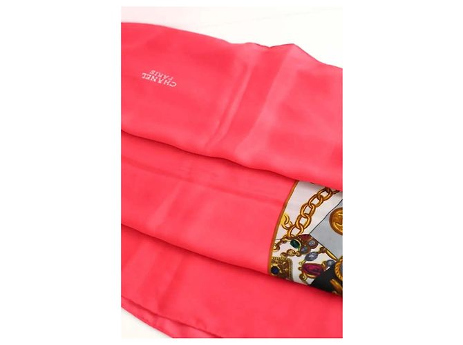 Chanel Carré rosa - vista 3
