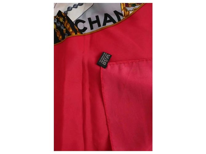 Chanel Carré rosa - vista 4