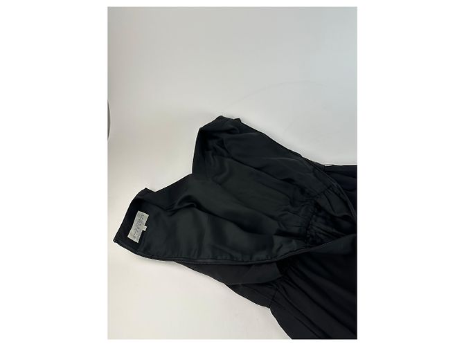 Vintage Givenchy Wollkleid M Schwarz - Ansicht 10