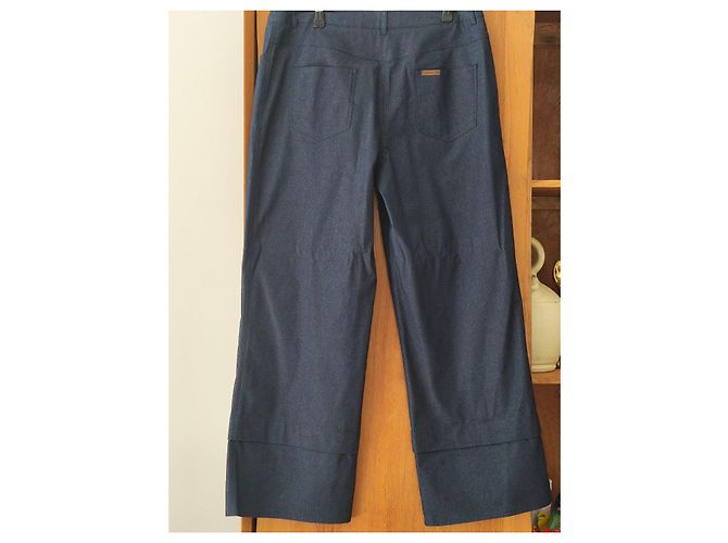 Pantalones de Mezclilla Azul Chanel - vista 5