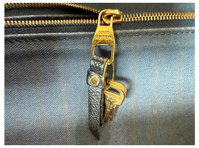 Louis Vuitton Borsa Tote Lumineuse PM Nera Empreinte Nero Gold hardware - vista 14