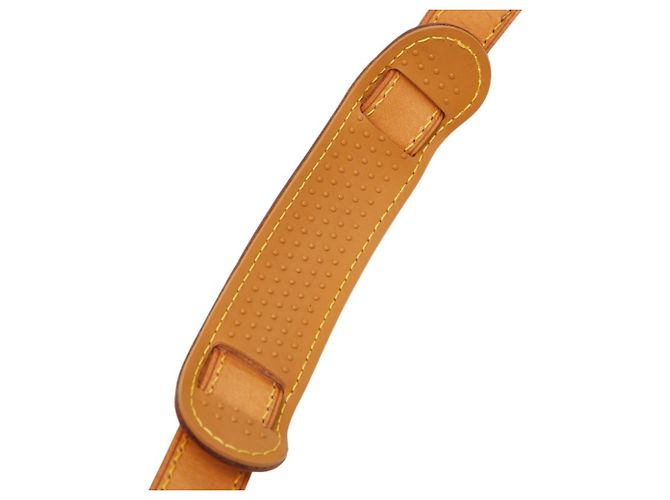 Cinghia a spalla in pelle beige Louis Vuitton - vista 6