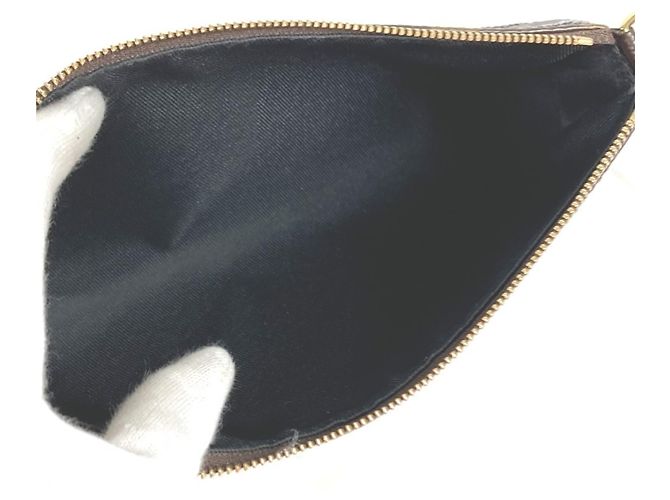 Pochette Accessoires Monogram in Paillettes Louis Vuitton Marrone Monogramma - vista 12