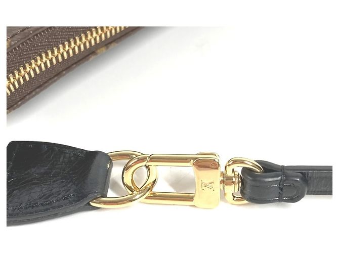 Pochette Accessoires Monogram in Paillettes Louis Vuitton Marrone Monogramma - vista 9