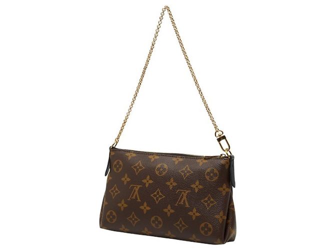 Borsa a tracolla Pallas Monogram di Louis Vuitton Marrone Nero - vista 2