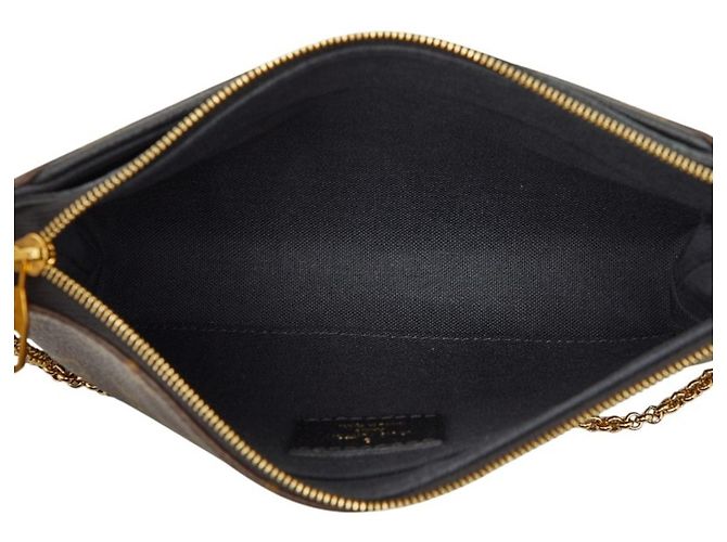 Borsa a tracolla Pallas Monogram di Louis Vuitton Marrone Nero - vista 6
