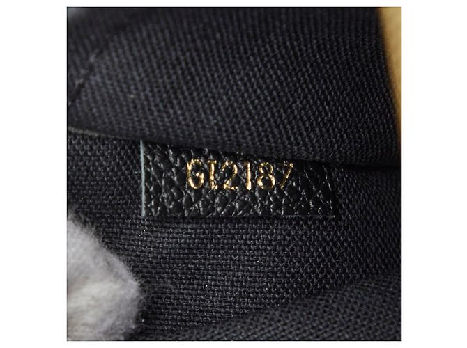 Borsa a tracolla Pallas Monogram di Louis Vuitton Marrone Nero - vista 8
