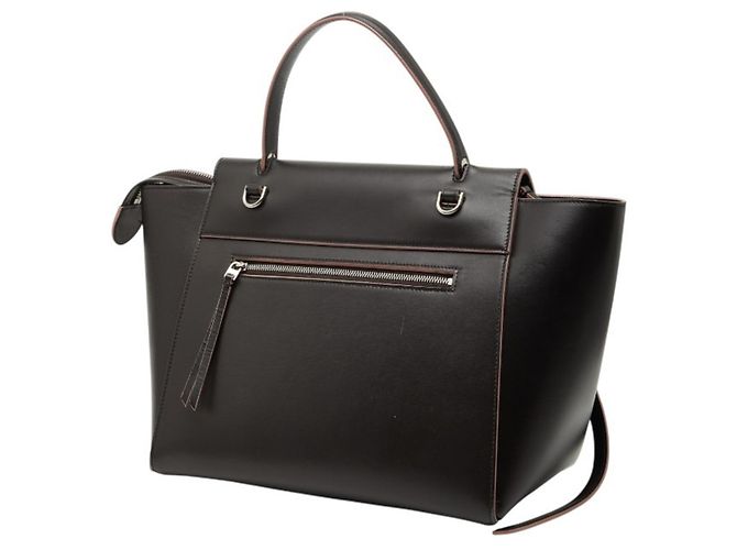 Belt Bag Céline Borsa Cintura Celine – Pelle Marrone Scuro e Rosa - vista 2