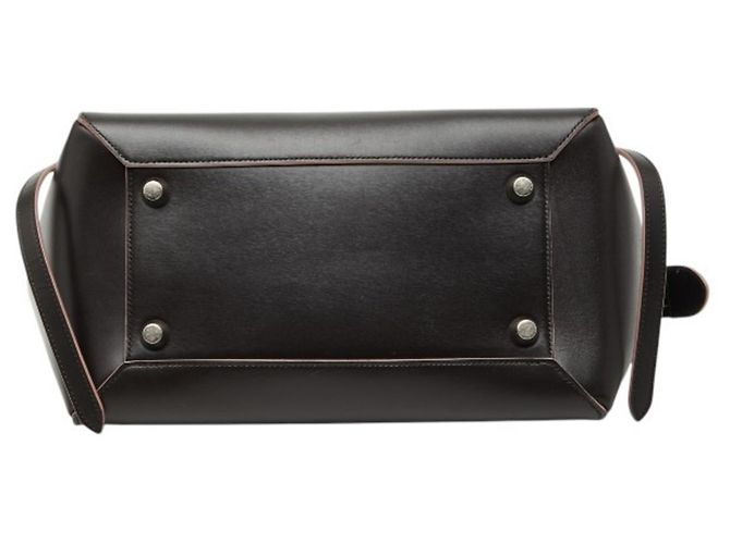 Belt Bag Céline Borsa Cintura Celine – Pelle Marrone Scuro e Rosa - vista 3