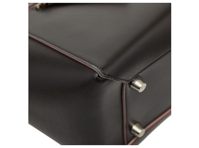 Belt Bag Céline Borsa Cintura Celine – Pelle Marrone Scuro e Rosa - vista 7