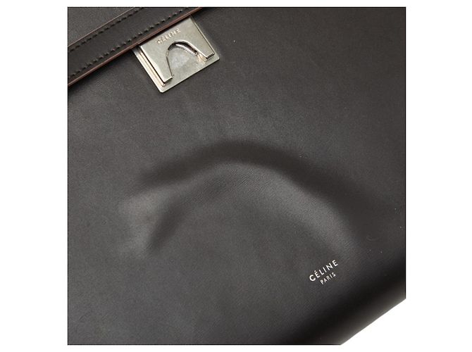Belt Bag Céline Borsa Cintura Celine – Pelle Marrone Scuro e Rosa - vista 9