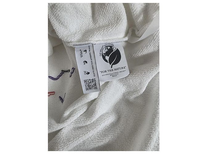 Off White Off-White Cotton Sweater White - view 3