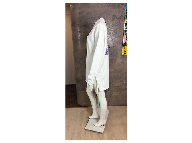 Off White Off-White Cotton Sweater White - view 5