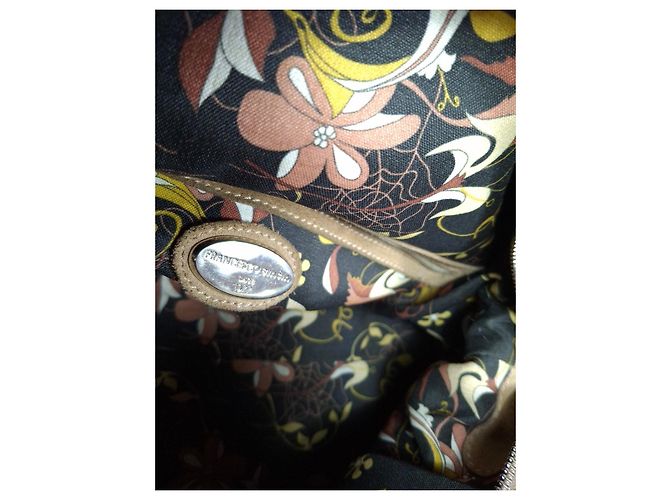Autre Marque Beige Lederhandtasche - Ansicht 10