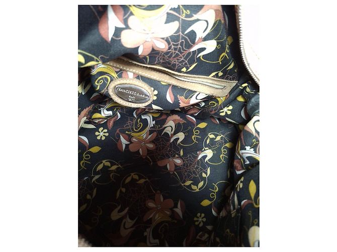 Autre Marque Beige Lederhandtasche - Ansicht 9