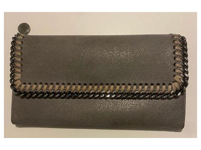 Stella Mc Cartney Cartera Stella McCartney Continental Gris Oscuro Gris antracita - vista 2