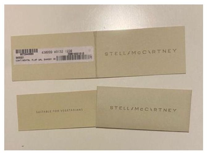Stella Mc Cartney Cartera Stella McCartney Continental Gris Oscuro Gris antracita - vista 7