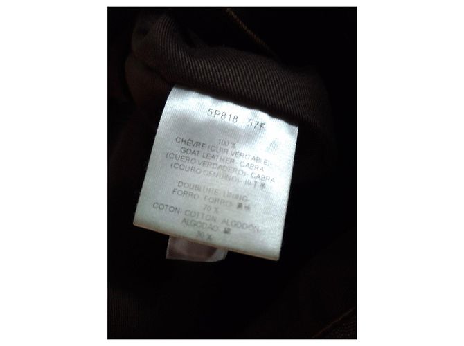 CAROLL Borsa in pelle marrone - vista 9