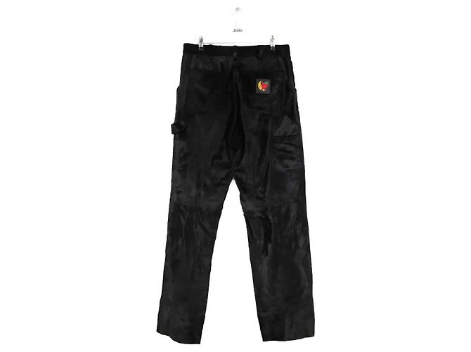 Autre Marque Schwarze gerade Hose - Ansicht 3
