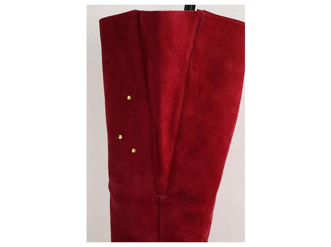 Jerome Dreyfuss Stivali bordeaux Bordò - vista 4