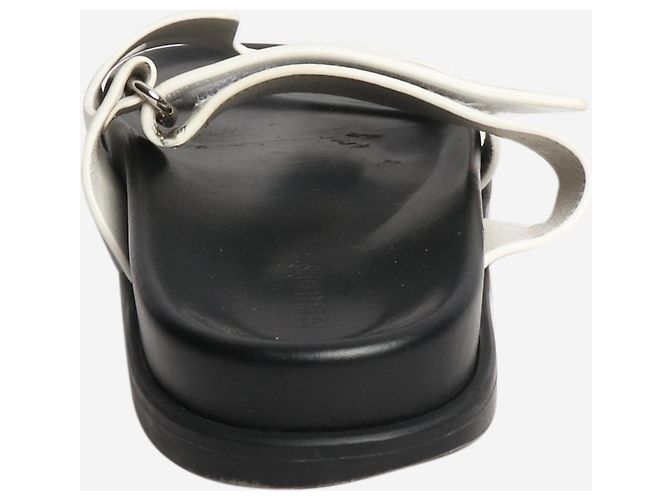 Hermès Sandales Chypre blanches - taille EU 38 - vue 3