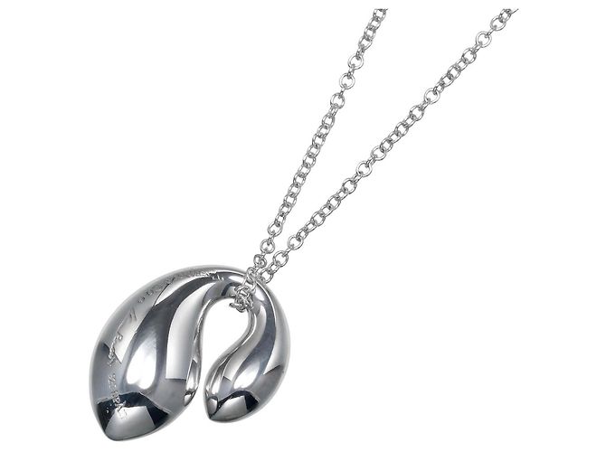 Tiffany & Co Collana in Argento 925 Doppia Goccia Tiffany&Co. - vista 3