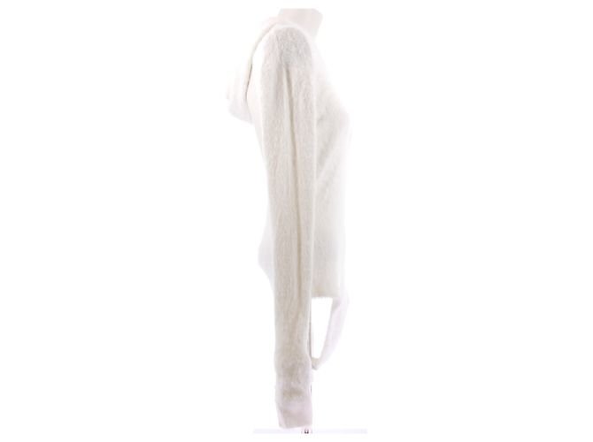 Body branco com capuz Coperni - vista 3