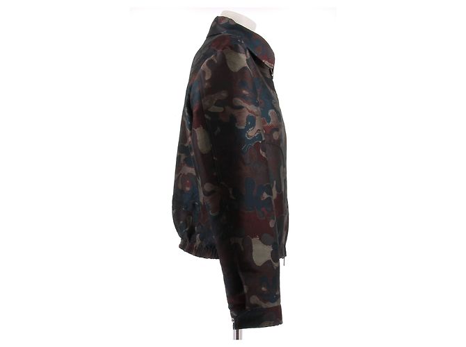 Christian Dior Bomberjacke Bunt Polyester Mehrfarben - Ansicht 3