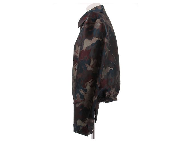 Christian Dior Bomberjacke Bunt Polyester Mehrfarben - Ansicht 4