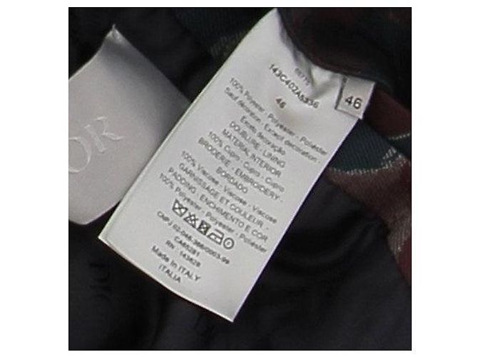 Christian Dior Bomberjacke Bunt Polyester Mehrfarben - Ansicht 6