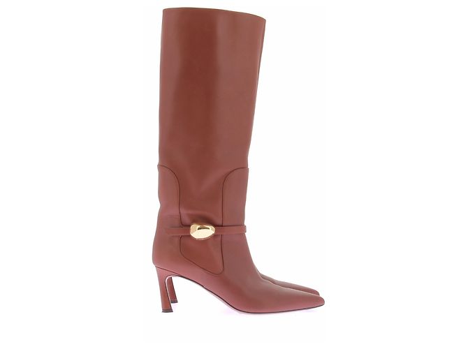 Zimmermann Botas "Harlow 65" camel de cuero Camello - vista 2