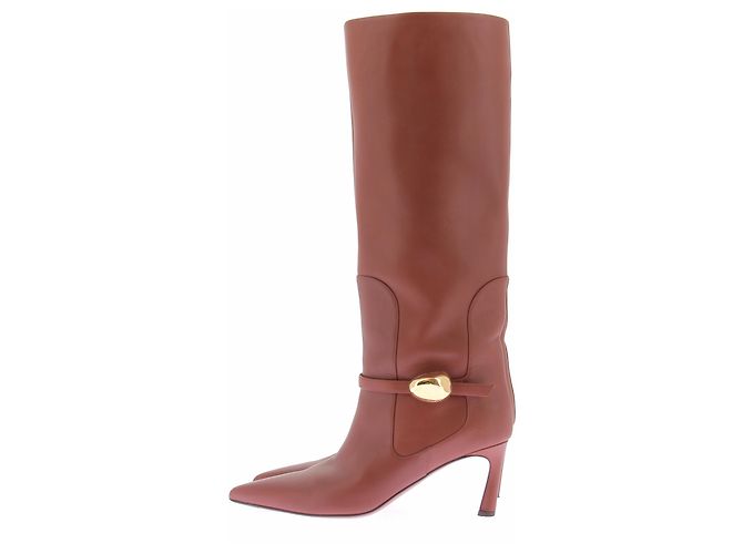 Zimmermann Botas "Harlow 65" camel de cuero Camello - vista 3