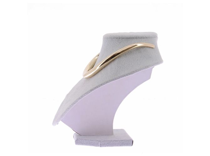 APM Monaco Collana rigida "Bold" dorata - vista 4