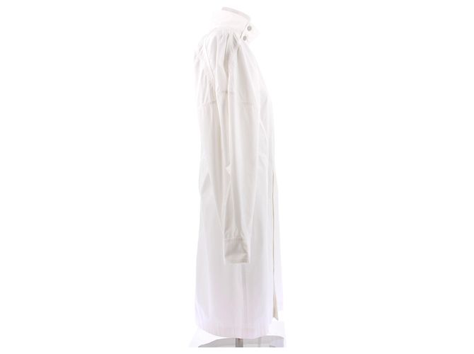 Bottega Veneta Vestido blanco de algodón - vista 3