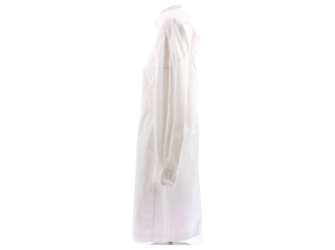 Bottega Veneta Vestido blanco de algodón - vista 4