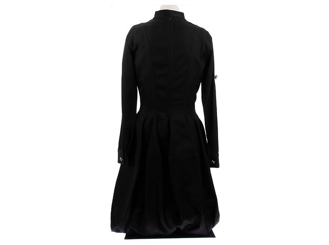 Bottega Veneta Schwarzes langes Kleid - Ansicht 2