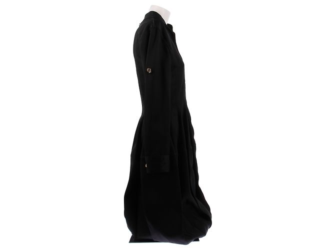 Bottega Veneta Schwarzes langes Kleid - Ansicht 3