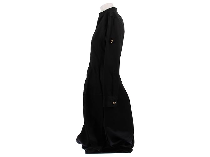 Bottega Veneta Schwarzes langes Kleid - Ansicht 4