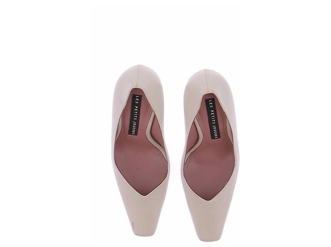 Autre Marque Décolleté bianchi in pelle LES PETITS JOUEURS 38 Bianco - vista 6