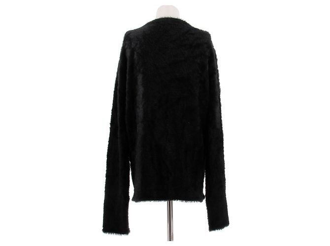 Suéter Courreges de mohair negro - vista 2