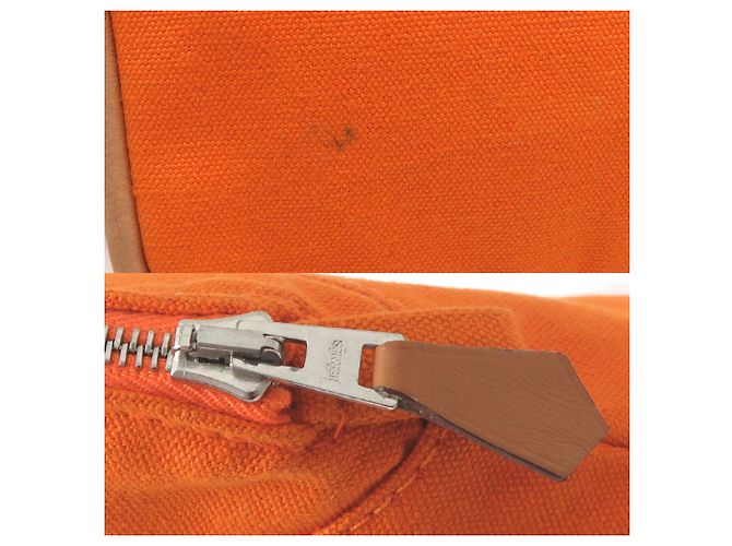 Pochette Bolide MM di Hermès Arancione - vista 8