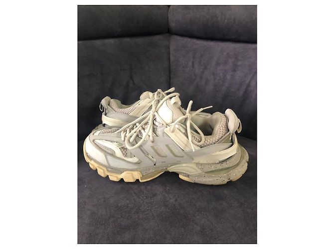 Track Sneakers von Balenciaga Weiß Grau - Ansicht 6